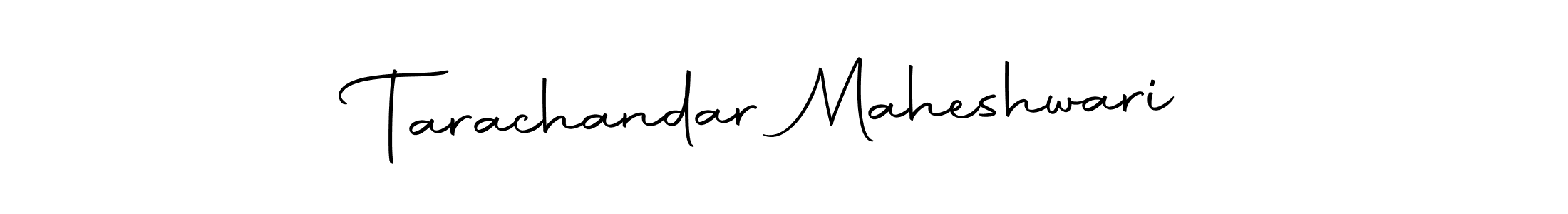 Create a beautiful signature design for name Tarachandar Maheshwari. With this signature (Autography-DOLnW) fonts, you can make a handwritten signature for free. Tarachandar Maheshwari signature style 10 images and pictures png