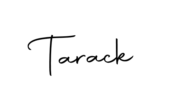 Use a signature maker to create a handwritten signature online. With this signature software, you can design (Autography-DOLnW) your own signature for name Tarack. Tarack signature style 10 images and pictures png