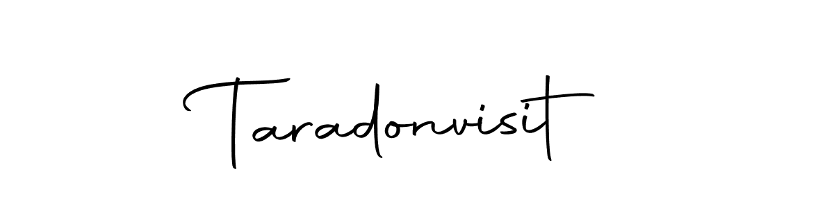 Taradonvisit stylish signature style. Best Handwritten Sign (Autography-DOLnW) for my name. Handwritten Signature Collection Ideas for my name Taradonvisit. Taradonvisit signature style 10 images and pictures png