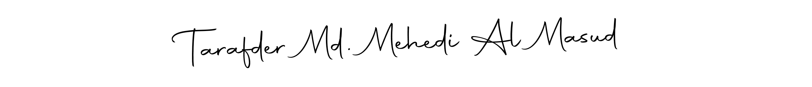 Design your own signature with our free online signature maker. With this signature software, you can create a handwritten (Autography-DOLnW) signature for name Tarafder Md. Mehedi Al Masud. Tarafder Md. Mehedi Al Masud signature style 10 images and pictures png