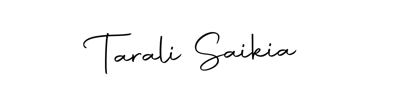 You should practise on your own different ways (Autography-DOLnW) to write your name (Tarali Saikia) in signature. don't let someone else do it for you. Tarali Saikia signature style 10 images and pictures png