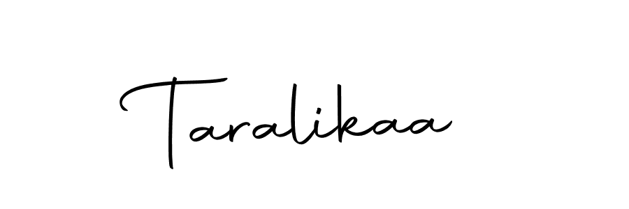 It looks lik you need a new signature style for name Taralikaa. Design unique handwritten (Autography-DOLnW) signature with our free signature maker in just a few clicks. Taralikaa signature style 10 images and pictures png