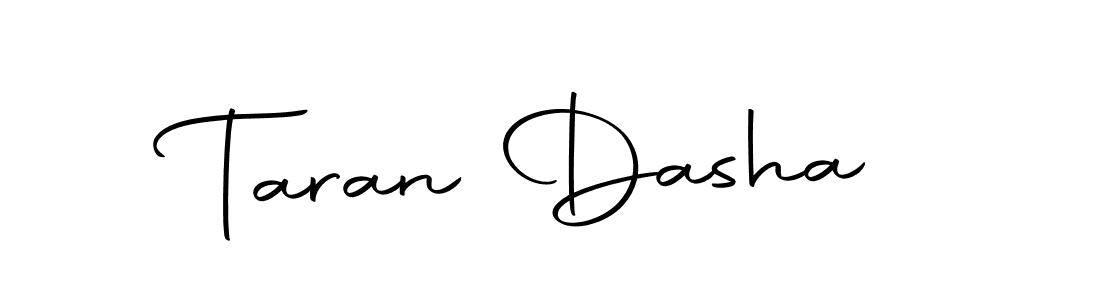 Taran Dasha stylish signature style. Best Handwritten Sign (Autography-DOLnW) for my name. Handwritten Signature Collection Ideas for my name Taran Dasha. Taran Dasha signature style 10 images and pictures png