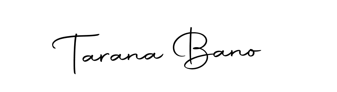 Use a signature maker to create a handwritten signature online. With this signature software, you can design (Autography-DOLnW) your own signature for name Tarana Bano. Tarana Bano signature style 10 images and pictures png