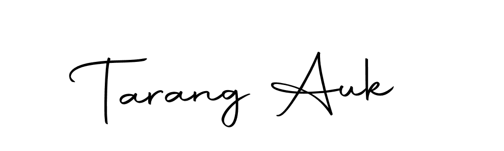 The best way (Autography-DOLnW) to make a short signature is to pick only two or three words in your name. The name Tarang Auk include a total of six letters. For converting this name. Tarang Auk signature style 10 images and pictures png