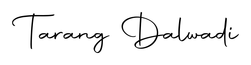 Practice writing Tarang Dalwadi with the flow of Autography-DOLnW lettering. A fantastic source of inspiration for developing your personal signature style. Tarang Dalwadi signature style 10 images and pictures png