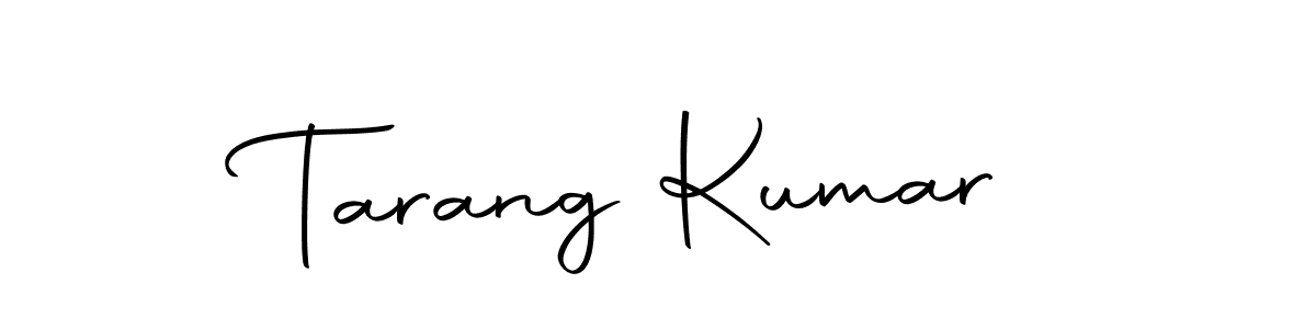 Use a signature maker to create a handwritten signature online. With this signature software, you can design (Autography-DOLnW) your own signature for name Tarang Kumar. Tarang Kumar signature style 10 images and pictures png
