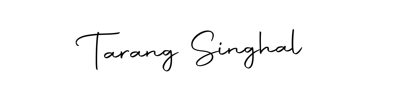 How to make Tarang Singhal signature? Autography-DOLnW is a professional autograph style. Create handwritten signature for Tarang Singhal name. Tarang Singhal signature style 10 images and pictures png
