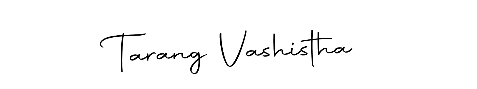 Tarang Vashistha stylish signature style. Best Handwritten Sign (Autography-DOLnW) for my name. Handwritten Signature Collection Ideas for my name Tarang Vashistha. Tarang Vashistha signature style 10 images and pictures png