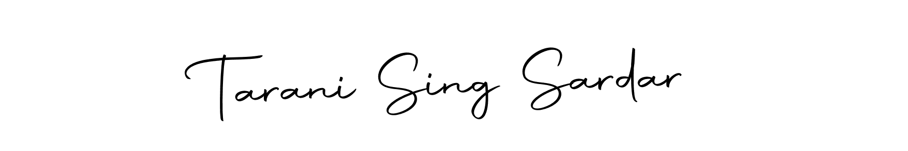 Also You can easily find your signature by using the search form. We will create Tarani Sing Sardar name handwritten signature images for you free of cost using Autography-DOLnW sign style. Tarani Sing Sardar signature style 10 images and pictures png