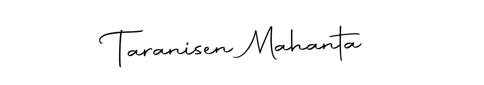 You should practise on your own different ways (Autography-DOLnW) to write your name (Taranisen Mahanta) in signature. don't let someone else do it for you. Taranisen Mahanta signature style 10 images and pictures png