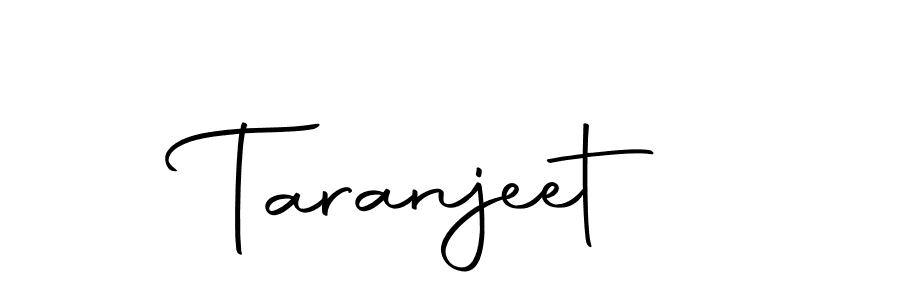 How to make Taranjeet name signature. Use Autography-DOLnW style for creating short signs online. This is the latest handwritten sign. Taranjeet signature style 10 images and pictures png