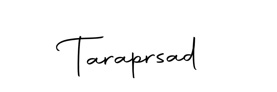 Design your own signature with our free online signature maker. With this signature software, you can create a handwritten (Autography-DOLnW) signature for name Taraprsad. Taraprsad signature style 10 images and pictures png