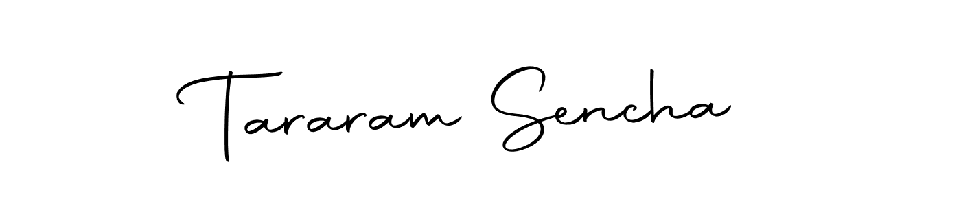 Make a beautiful signature design for name Tararam Sencha. With this signature (Autography-DOLnW) style, you can create a handwritten signature for free. Tararam Sencha signature style 10 images and pictures png