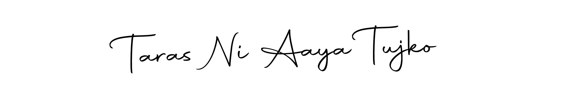 Once you've used our free online signature maker to create your best signature Autography-DOLnW style, it's time to enjoy all of the benefits that Taras Ni Aaya Tujko name signing documents. Taras Ni Aaya Tujko signature style 10 images and pictures png