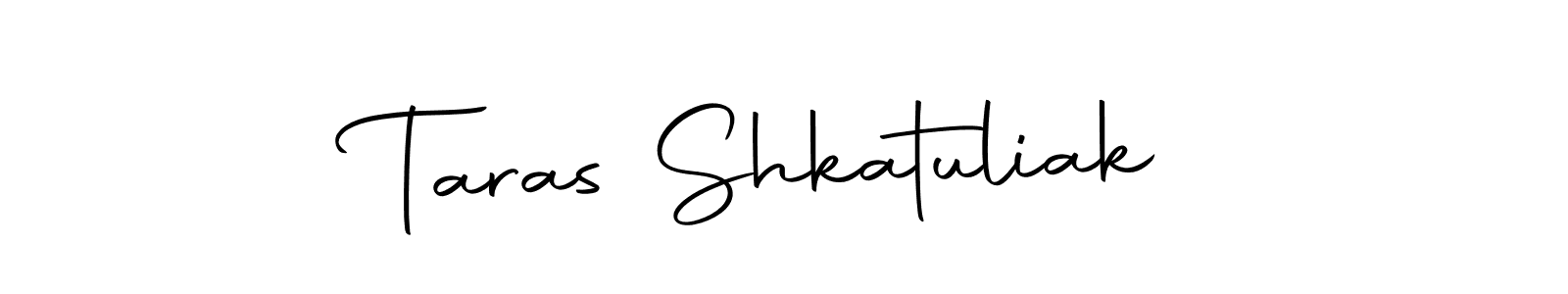 Also we have Taras Shkatuliak name is the best signature style. Create professional handwritten signature collection using Autography-DOLnW autograph style. Taras Shkatuliak signature style 10 images and pictures png