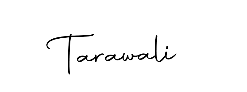 Use a signature maker to create a handwritten signature online. With this signature software, you can design (Autography-DOLnW) your own signature for name Tarawali. Tarawali signature style 10 images and pictures png