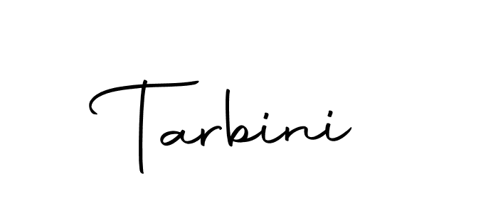 How to make Tarbini signature? Autography-DOLnW is a professional autograph style. Create handwritten signature for Tarbini name. Tarbini signature style 10 images and pictures png