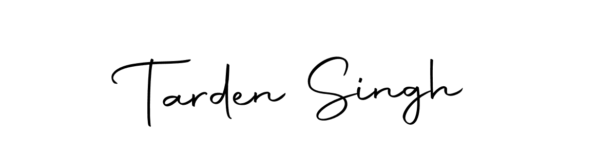 Design your own signature with our free online signature maker. With this signature software, you can create a handwritten (Autography-DOLnW) signature for name Tarden Singh. Tarden Singh signature style 10 images and pictures png