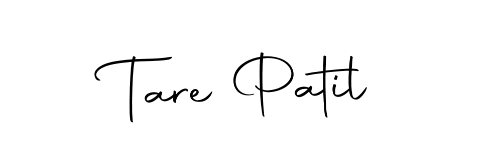 Tare Patil stylish signature style. Best Handwritten Sign (Autography-DOLnW) for my name. Handwritten Signature Collection Ideas for my name Tare Patil. Tare Patil signature style 10 images and pictures png