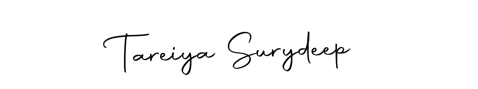 You can use this online signature creator to create a handwritten signature for the name Tareiya Surydeep. This is the best online autograph maker. Tareiya Surydeep signature style 10 images and pictures png