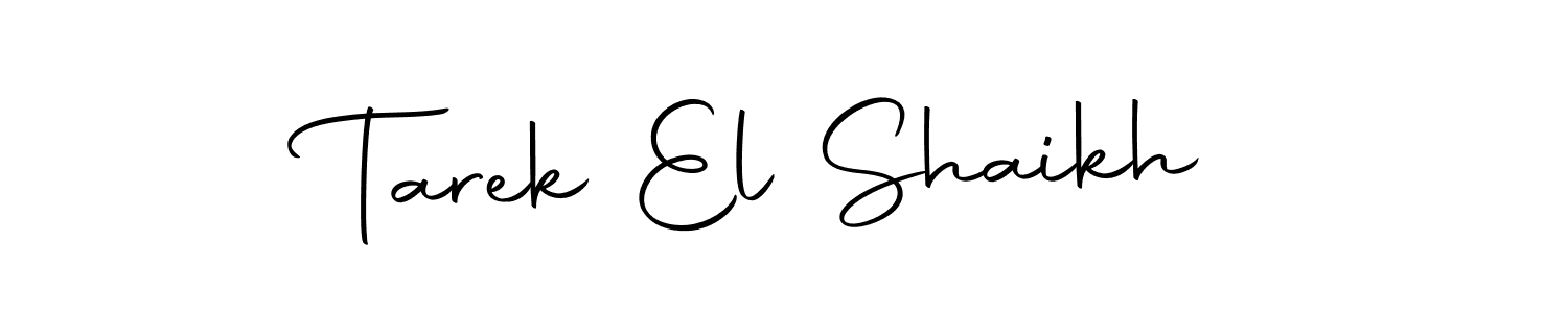Tarek El Shaikh stylish signature style. Best Handwritten Sign (Autography-DOLnW) for my name. Handwritten Signature Collection Ideas for my name Tarek El Shaikh. Tarek El Shaikh signature style 10 images and pictures png