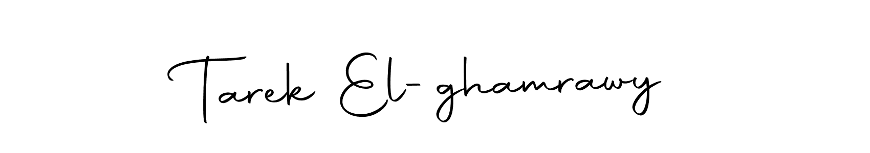 Tarek El-ghamrawy stylish signature style. Best Handwritten Sign (Autography-DOLnW) for my name. Handwritten Signature Collection Ideas for my name Tarek El-ghamrawy. Tarek El-ghamrawy signature style 10 images and pictures png