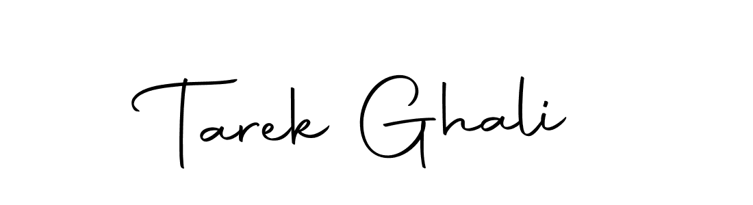 Also we have Tarek Ghali name is the best signature style. Create professional handwritten signature collection using Autography-DOLnW autograph style. Tarek Ghali signature style 10 images and pictures png