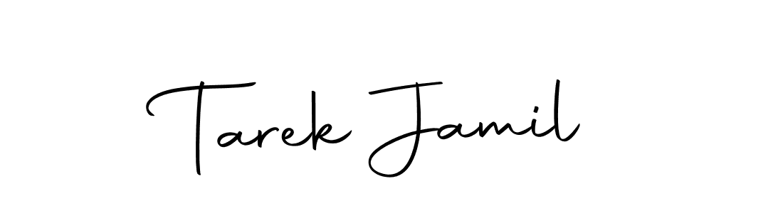 Make a short Tarek Jamil signature style. Manage your documents anywhere anytime using Autography-DOLnW. Create and add eSignatures, submit forms, share and send files easily. Tarek Jamil signature style 10 images and pictures png