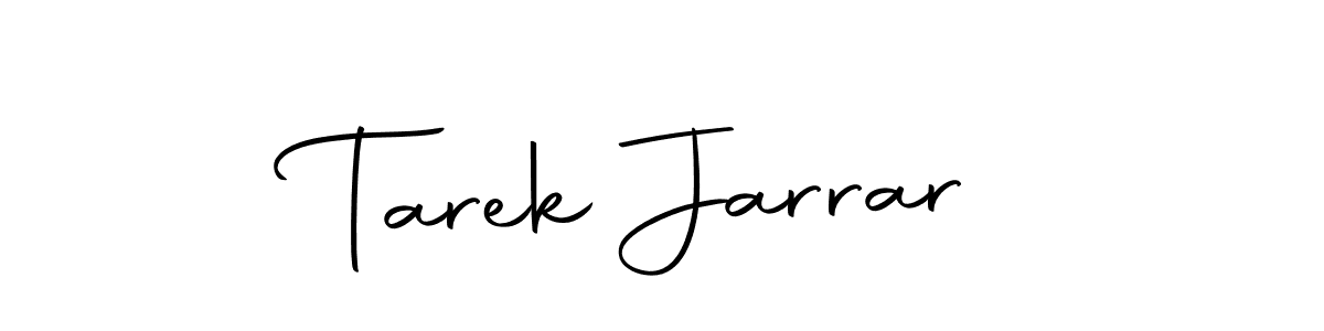 The best way (Autography-DOLnW) to make a short signature is to pick only two or three words in your name. The name Tarek Jarrar include a total of six letters. For converting this name. Tarek Jarrar signature style 10 images and pictures png