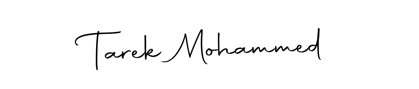 Tarek Mohammed stylish signature style. Best Handwritten Sign (Autography-DOLnW) for my name. Handwritten Signature Collection Ideas for my name Tarek Mohammed. Tarek Mohammed signature style 10 images and pictures png