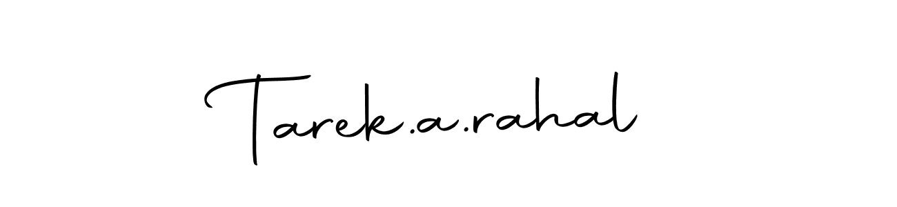 Make a short Tarek.a.rahal signature style. Manage your documents anywhere anytime using Autography-DOLnW. Create and add eSignatures, submit forms, share and send files easily. Tarek.a.rahal signature style 10 images and pictures png