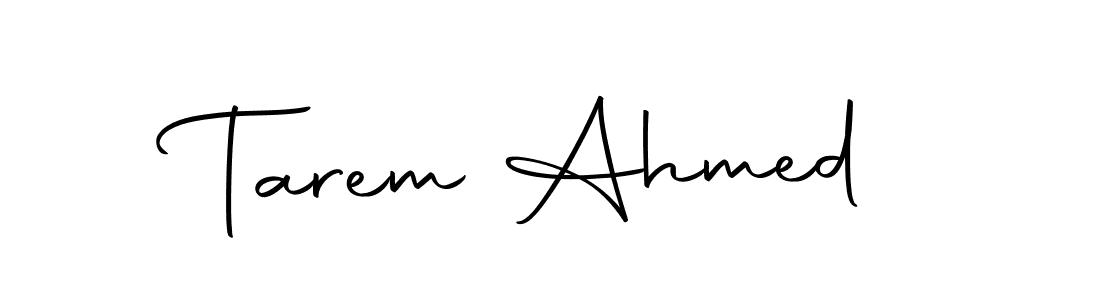 You can use this online signature creator to create a handwritten signature for the name Tarem Ahmed. This is the best online autograph maker. Tarem Ahmed signature style 10 images and pictures png