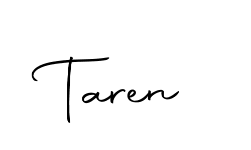 How to make Taren signature? Autography-DOLnW is a professional autograph style. Create handwritten signature for Taren name. Taren signature style 10 images and pictures png