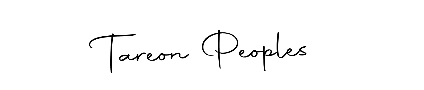 Also we have Tareon Peoples name is the best signature style. Create professional handwritten signature collection using Autography-DOLnW autograph style. Tareon Peoples signature style 10 images and pictures png