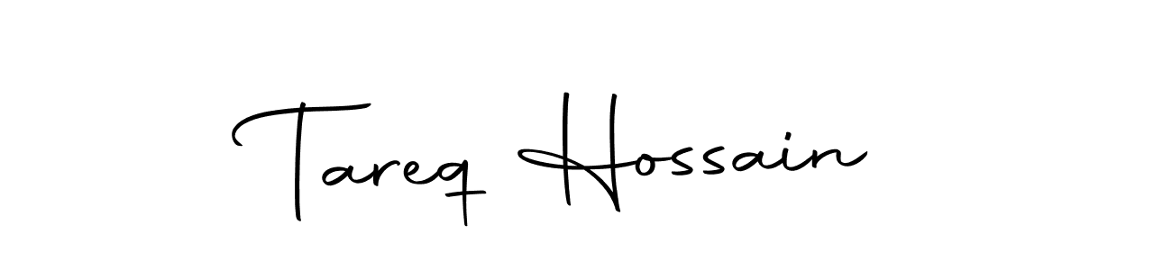 Use a signature maker to create a handwritten signature online. With this signature software, you can design (Autography-DOLnW) your own signature for name Tareq Hossain. Tareq Hossain signature style 10 images and pictures png