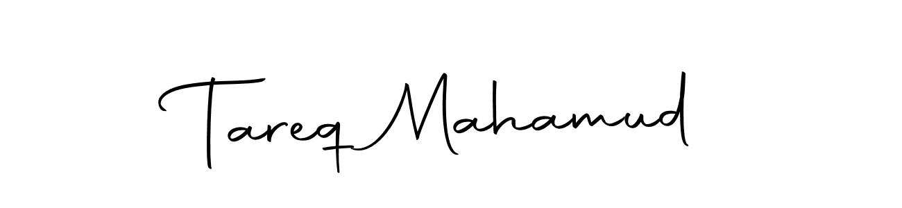 How to make Tareq Mahamud name signature. Use Autography-DOLnW style for creating short signs online. This is the latest handwritten sign. Tareq Mahamud signature style 10 images and pictures png