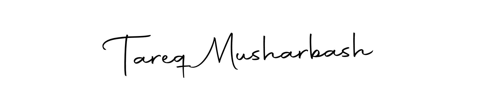You can use this online signature creator to create a handwritten signature for the name Tareq Musharbash. This is the best online autograph maker. Tareq Musharbash signature style 10 images and pictures png