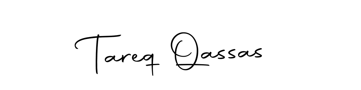 Design your own signature with our free online signature maker. With this signature software, you can create a handwritten (Autography-DOLnW) signature for name Tareq Qassas. Tareq Qassas signature style 10 images and pictures png