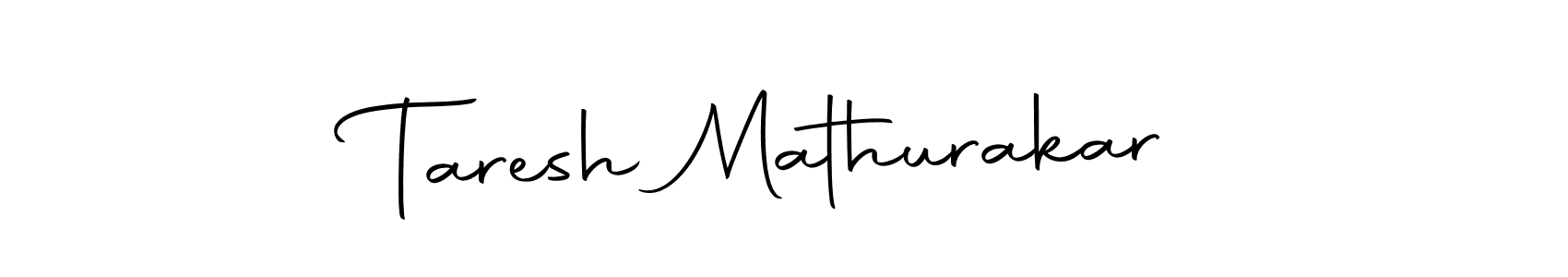 How to Draw Taresh Mathurakar signature style? Autography-DOLnW is a latest design signature styles for name Taresh Mathurakar. Taresh Mathurakar signature style 10 images and pictures png