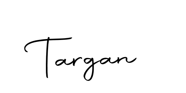 Design your own signature with our free online signature maker. With this signature software, you can create a handwritten (Autography-DOLnW) signature for name Targan. Targan signature style 10 images and pictures png