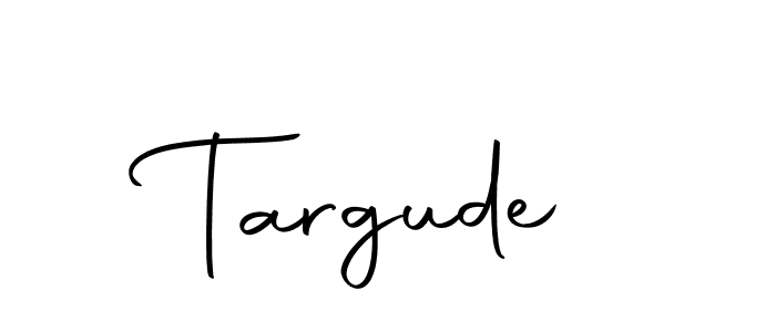 Targude stylish signature style. Best Handwritten Sign (Autography-DOLnW) for my name. Handwritten Signature Collection Ideas for my name Targude. Targude signature style 10 images and pictures png