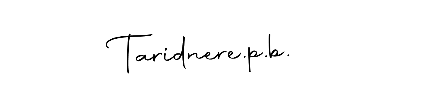 if you are searching for the best signature style for your name Taridnere.p.b.. so please give up your signature search. here we have designed multiple signature styles  using Autography-DOLnW. Taridnere.p.b. signature style 10 images and pictures png