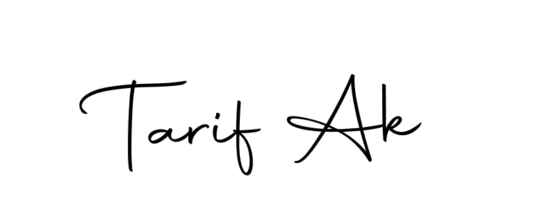 Also we have Tarif Ak name is the best signature style. Create professional handwritten signature collection using Autography-DOLnW autograph style. Tarif Ak signature style 10 images and pictures png