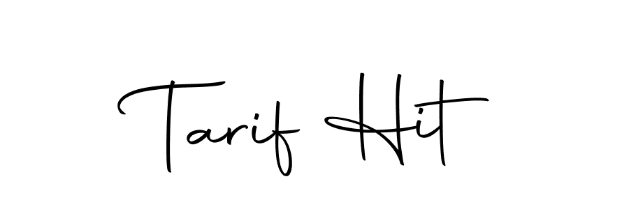 Check out images of Autograph of Tarif Hit name. Actor Tarif Hit Signature Style. Autography-DOLnW is a professional sign style online. Tarif Hit signature style 10 images and pictures png