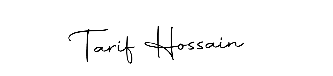 if you are searching for the best signature style for your name Tarif Hossain. so please give up your signature search. here we have designed multiple signature styles  using Autography-DOLnW. Tarif Hossain signature style 10 images and pictures png