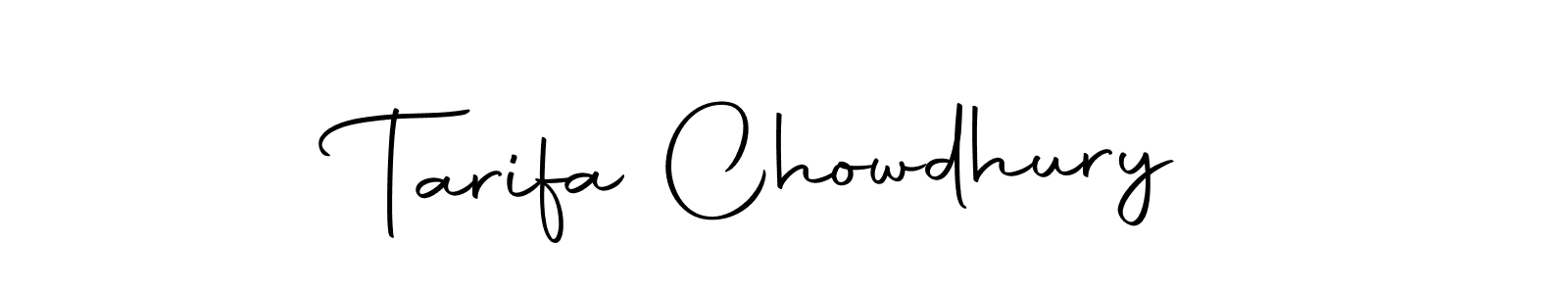 Use a signature maker to create a handwritten signature online. With this signature software, you can design (Autography-DOLnW) your own signature for name Tarifa Chowdhury. Tarifa Chowdhury signature style 10 images and pictures png