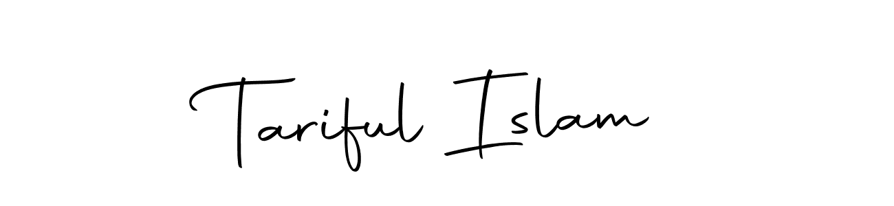 This is the best signature style for the Tariful Islam name. Also you like these signature font (Autography-DOLnW). Mix name signature. Tariful Islam signature style 10 images and pictures png