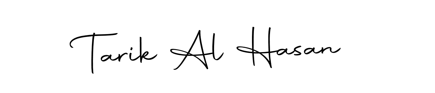 How to make Tarik Al Hasan name signature. Use Autography-DOLnW style for creating short signs online. This is the latest handwritten sign. Tarik Al Hasan signature style 10 images and pictures png