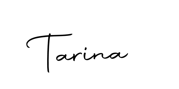 How to make Tarina signature? Autography-DOLnW is a professional autograph style. Create handwritten signature for Tarina name. Tarina signature style 10 images and pictures png